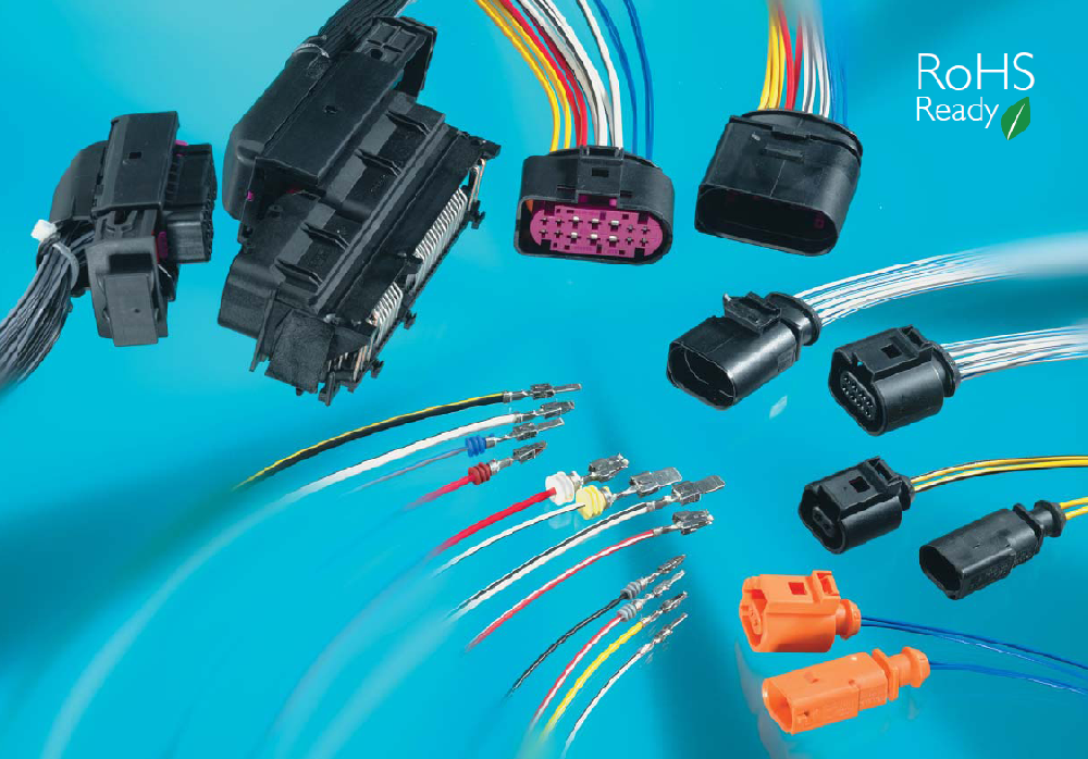TE, AMP, TYCO automotive waterproof connectors