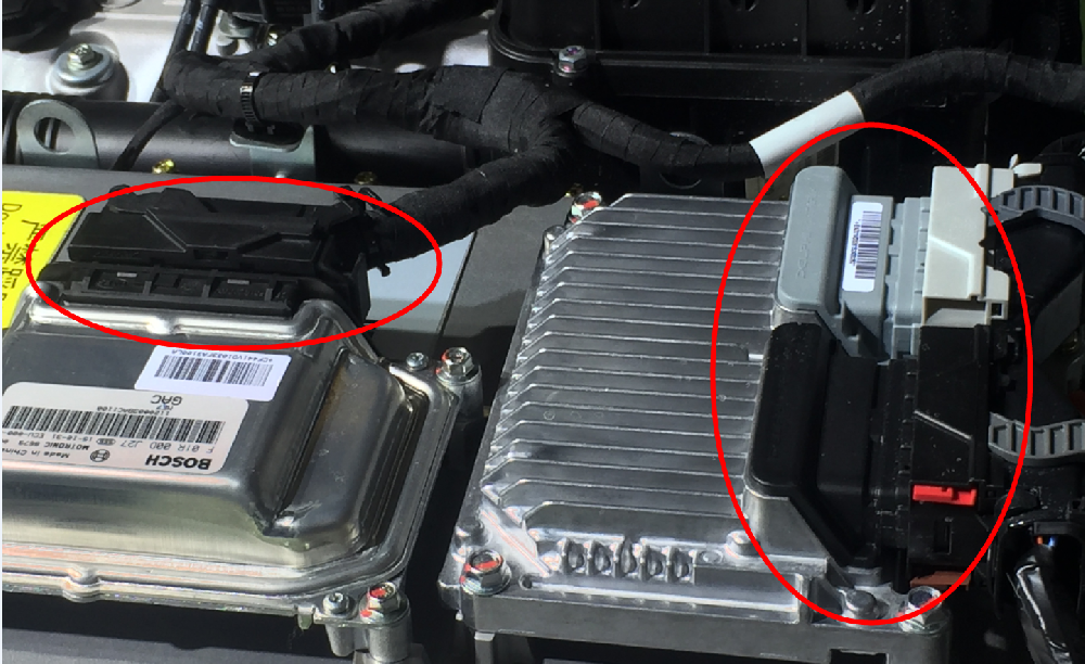 AMP, TE electric vehicle socket