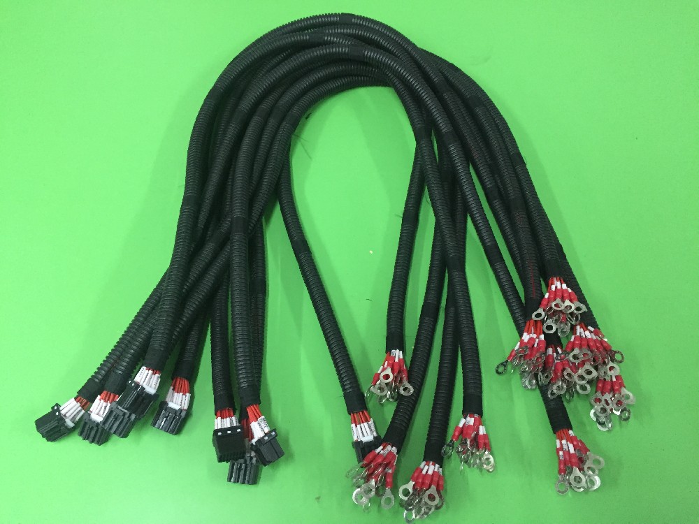 Voltage collection harness drawing